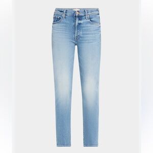 MOTHER The Tomcat Flood High Waist Ankle Straight Leg Jeans